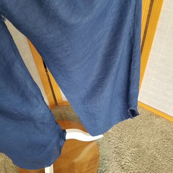 BECCA Navy Blue Strapless Jumpsuit - Picture 6 of 14